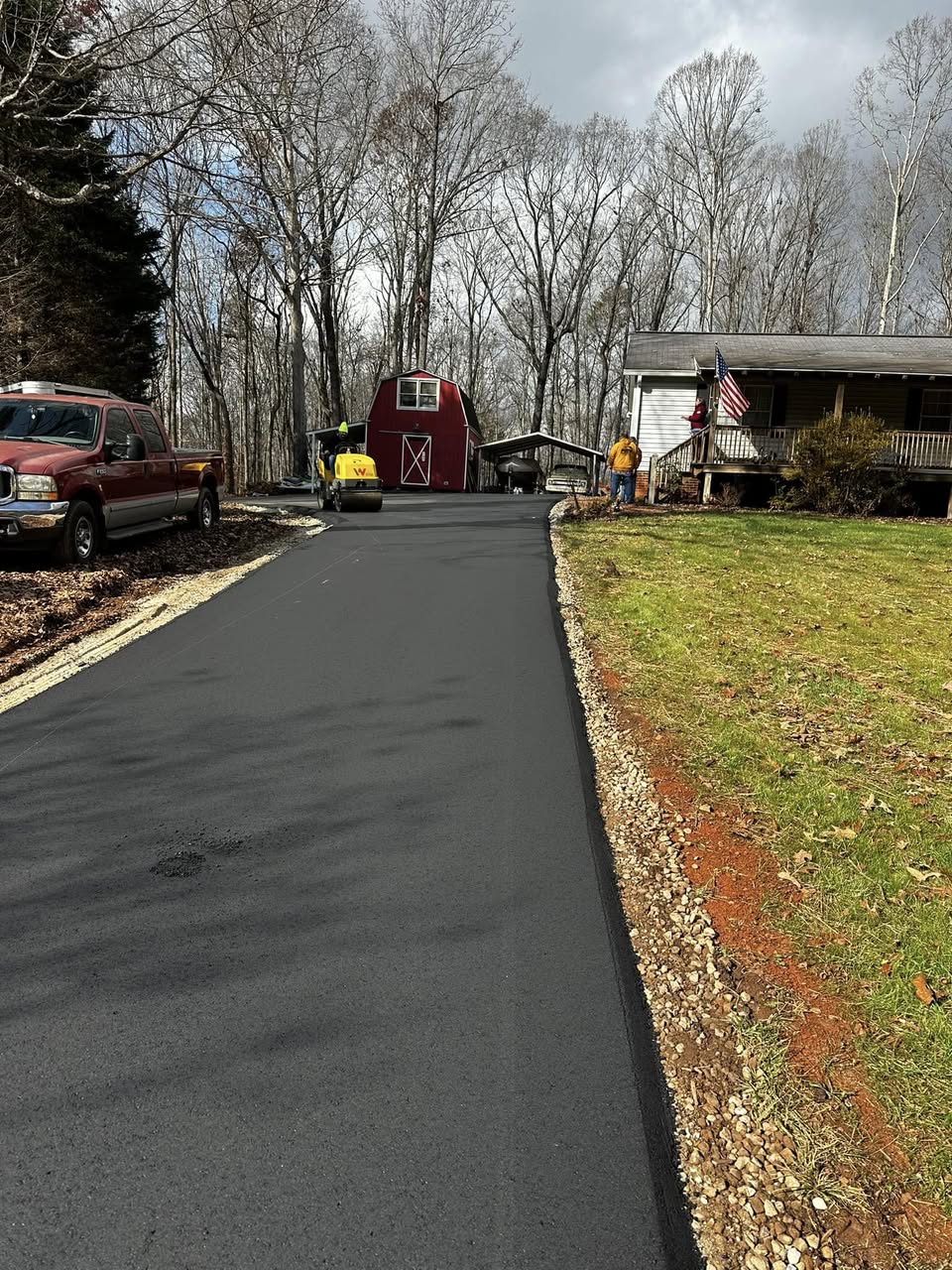 Rural Charm, Reliable Access: Driveway Paving for a Wooded Charlotte Lot