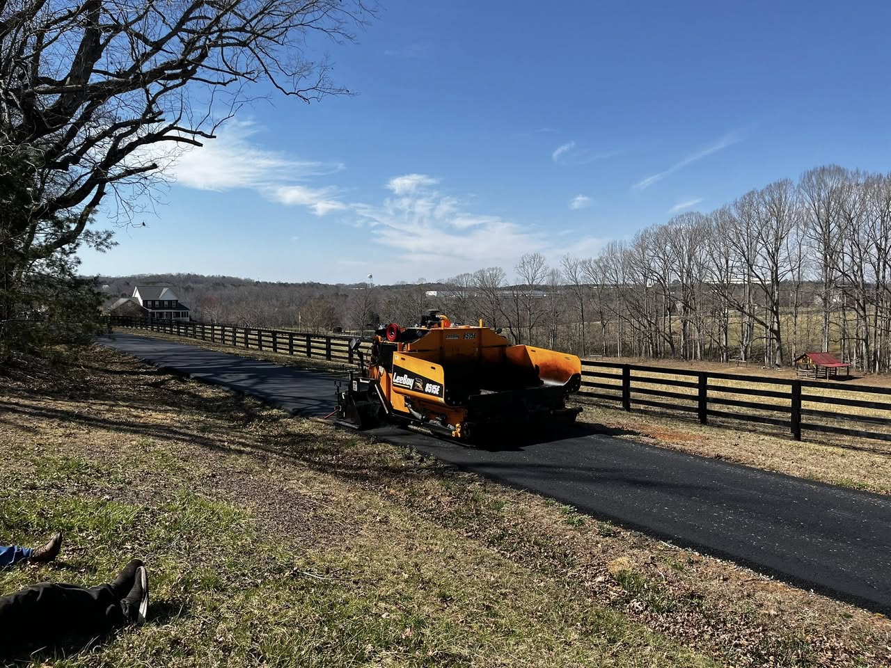 Turning a Winding Rural Driveway into a Smooth, Striking Entryway in Charlotte